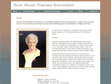Tablet Screenshot of northenendowment.org